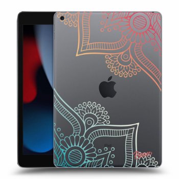 Obal pre Apple iPad 10.2" 2021 (9. gen) - Kvetinový vzor