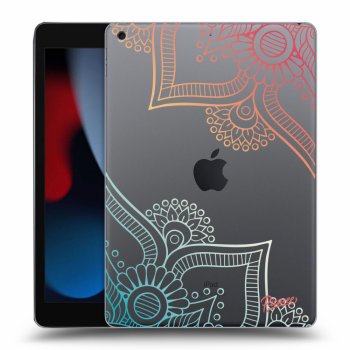 Obal pre Apple iPad 10.2" 2021 (9. gen) - Flowers pattern