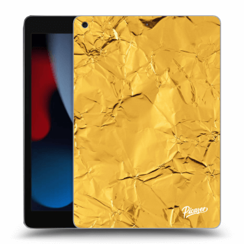 Picasee silikónový prehľadný obal pre Apple iPad 10.2" 2021 (9. gen) - Gold