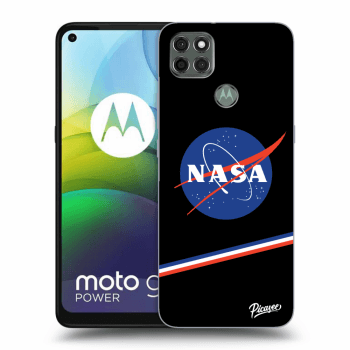 Picasee silikónový čierny obal pre Motorola Moto G9 Power - NASA Original