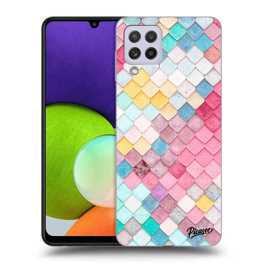 Picasee ULTIMATE CASE pro Samsung Galaxy A22 A225F 4G - Colorful roof