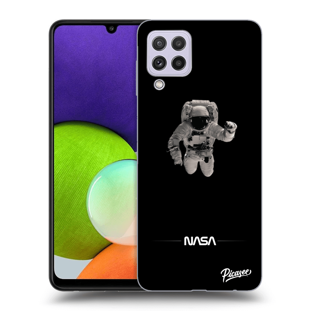 Picasee ULTIMATE CASE pro Samsung Galaxy A22 A225F 4G - Astronaut Minimal