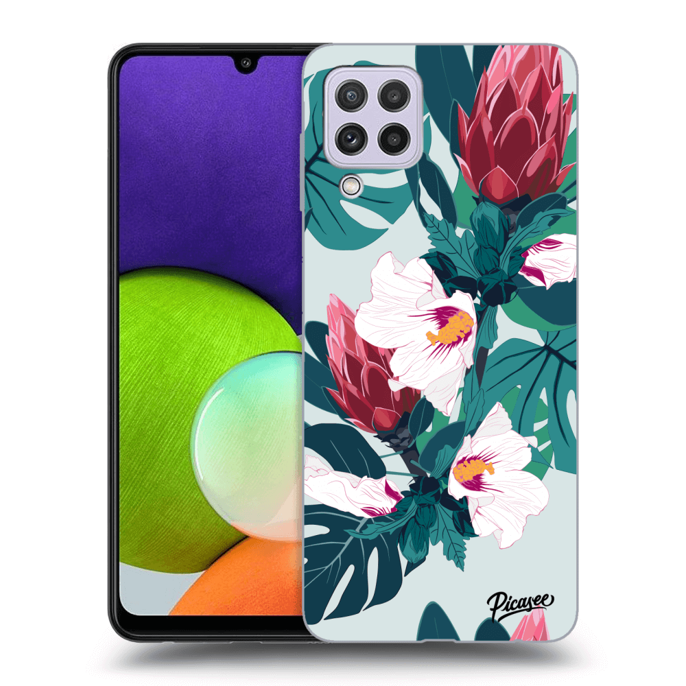 Picasee ULTIMATE CASE pro Samsung Galaxy A22 A225F 4G - Rhododendron