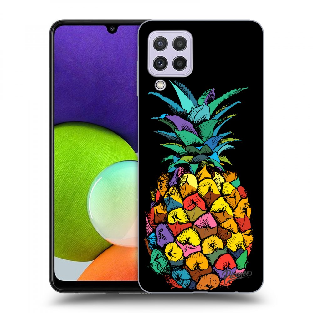 Picasee ULTIMATE CASE pro Samsung Galaxy A22 A225F 4G - Pineapple
