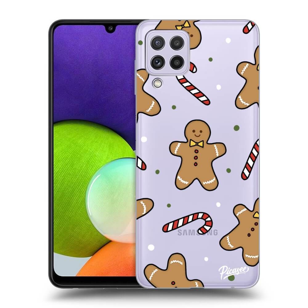 Picasee silikónový prehľadný obal pre Samsung Galaxy A22 A225F 4G - Gingerbread