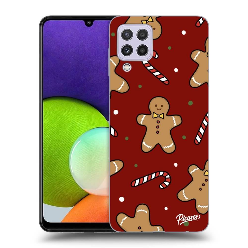 Picasee silikónový prehľadný obal pre Samsung Galaxy A22 A225F 4G - Gingerbread 2
