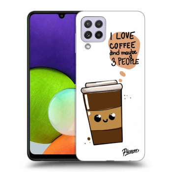 Obal pre Samsung Galaxy A22 A225F 4G - Cute coffee