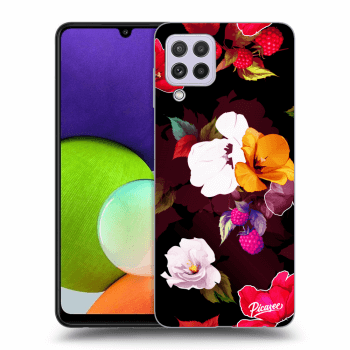 Obal pre Samsung Galaxy A22 A225F - Flowers and Berries