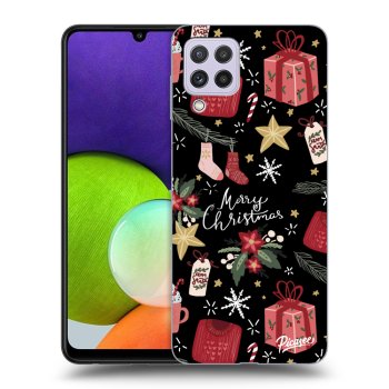 Picasee ULTIMATE CASE pro Samsung Galaxy A22 A225F 4G - Christmas
