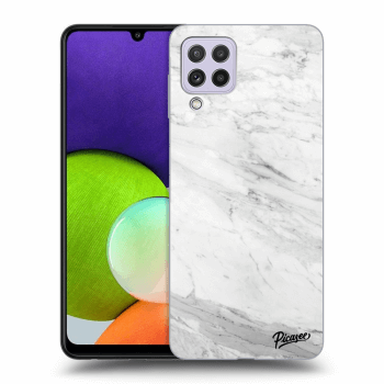 Obal pre Samsung Galaxy A22 A225F 4G - White marble