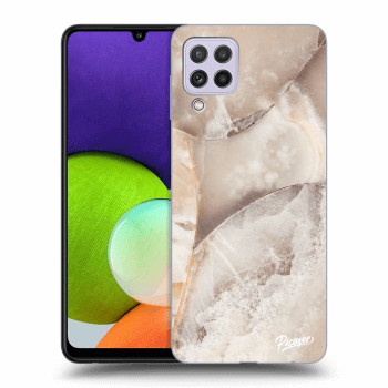 Obal pre Samsung Galaxy A22 A225F 4G - Cream marble