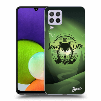 Picasee ULTIMATE CASE pro Samsung Galaxy A22 A225F 4G - Wolf life
