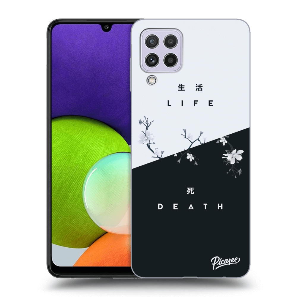 Picasee ULTIMATE CASE pro Samsung Galaxy A22 A225F 4G - Life - Death