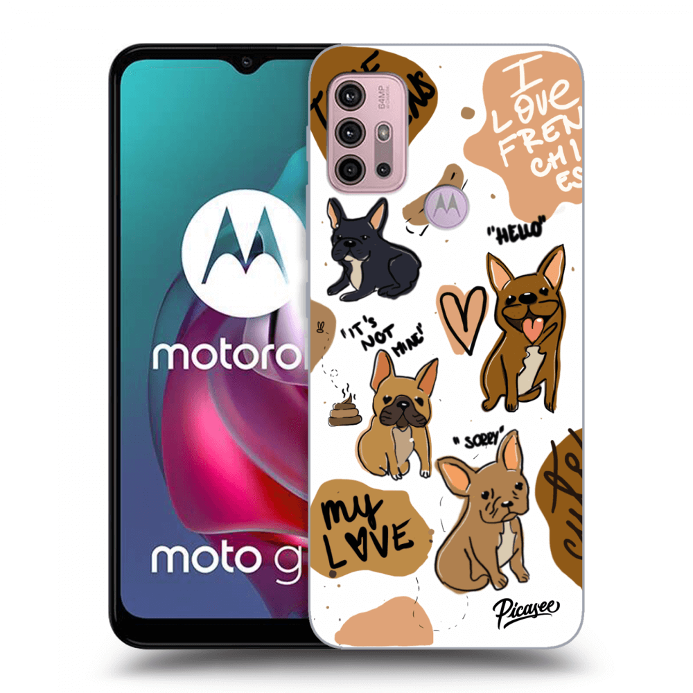 Picasee ULTIMATE CASE pro Motorola Moto G30 - Frenchies