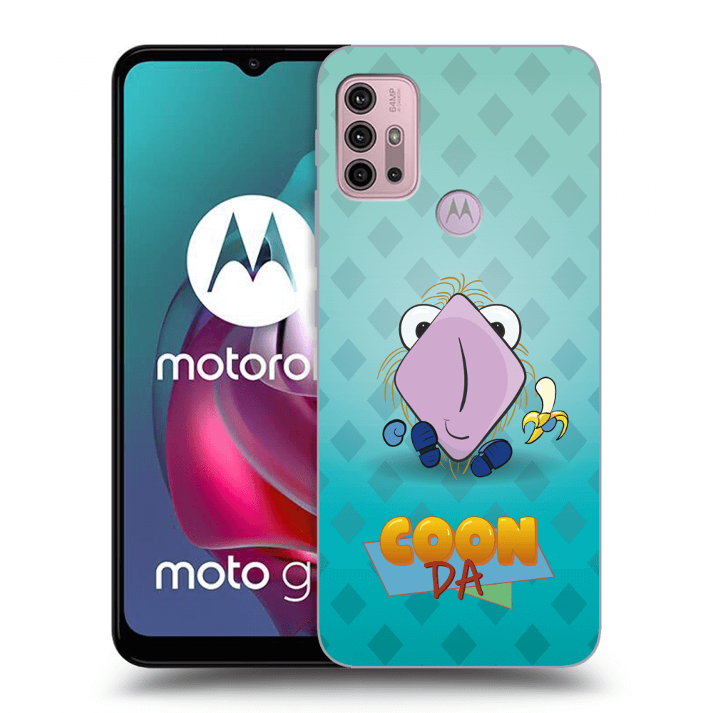 Picasee ULTIMATE CASE pro Motorola Moto G30 - COONDA chlupatka světlá