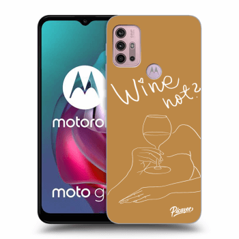 Picasee ULTIMATE CASE pro Motorola Moto G30 - Wine not