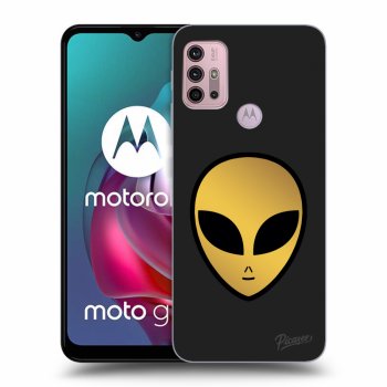 Picasee silikónový čierny obal pre Motorola Moto G30 - Earth - Alien