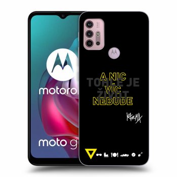 Picasee ULTIMATE CASE pro Motorola Moto G30 - Kazma - TOHLE JE ŽIVOT A NIC VÍC NEBUDE