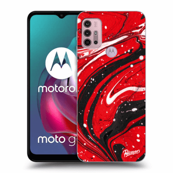 Obal pre Motorola Moto G30 - Red black