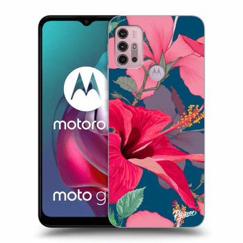 Picasee ULTIMATE CASE pro Motorola Moto G30 - Hibiscus