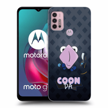 Picasee silikónový čierny obal pre Motorola Moto G30 - COONDA holátko - tmavá