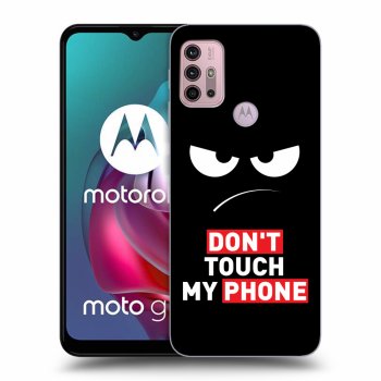 Obal pre Motorola Moto G30 - Angry Eyes - Transparent