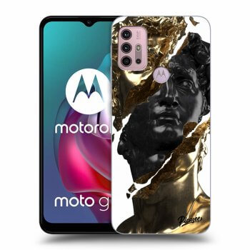 Obal pre Motorola Moto G30 - Gold - Black