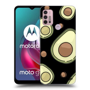 Picasee silikónový čierny obal pre Motorola Moto G30 - Avocado