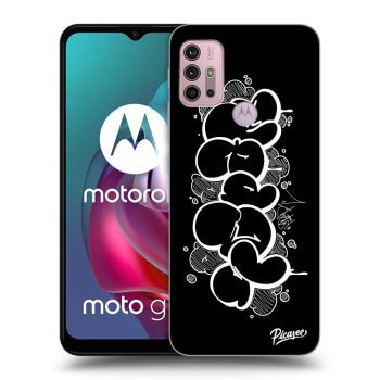 Picasee silikónový čierny obal pre Motorola Moto G30 - Throw UP