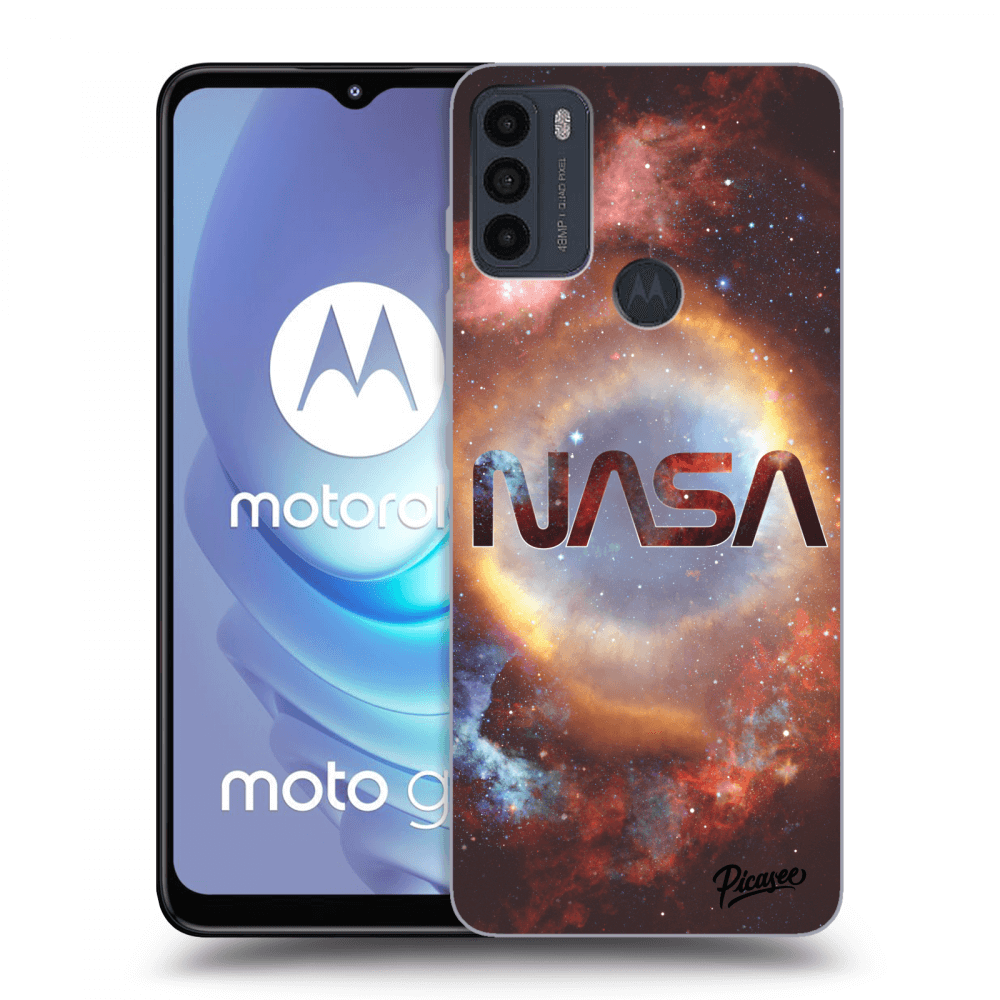 Picasee silikónový čierny obal pre Motorola Moto G50 - Nebula