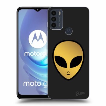 Picasee silikónový čierny obal pre Motorola Moto G50 - Earth - Alien
