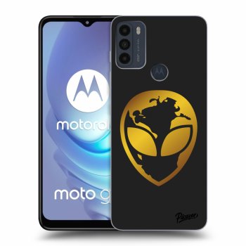 Obal pre Motorola Moto G50 - EARTH - Gold Alien 3.0