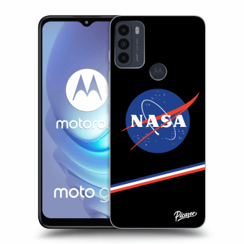 Picasee silikónový čierny obal pre Motorola Moto G50 - NASA Original