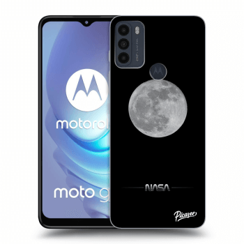 Picasee silikónový čierny obal pre Motorola Moto G50 - Moon Minimal