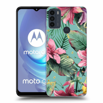 Picasee silikónový čierny obal pre Motorola Moto G50 - Hawaii