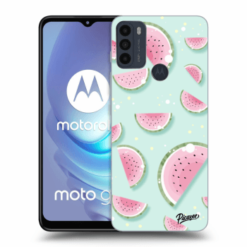 Picasee silikónový čierny obal pre Motorola Moto G50 - Watermelon 2
