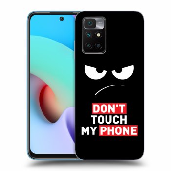 Obal pre Xiaomi Redmi 10 - Angry Eyes - Transparent
