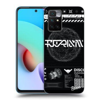 Obal pre Xiaomi Redmi 10 - BLACK DISCO