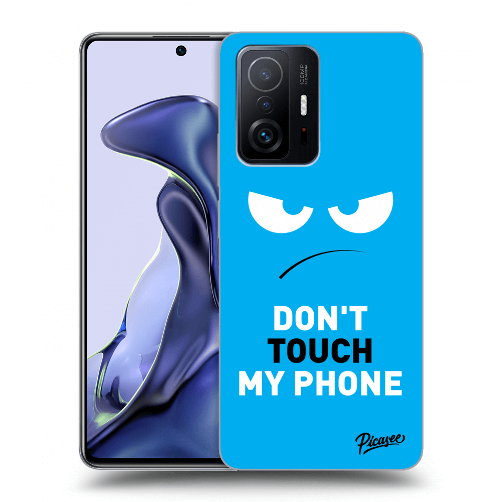 Picasee ULTIMATE CASE pro Xiaomi 11T - Angry Eyes - Blue