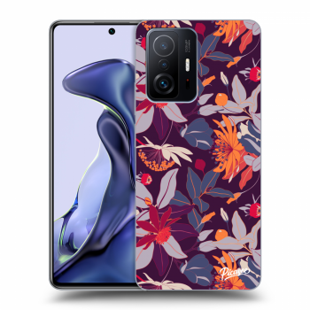 Obal pre Xiaomi 11T - Purple Leaf
