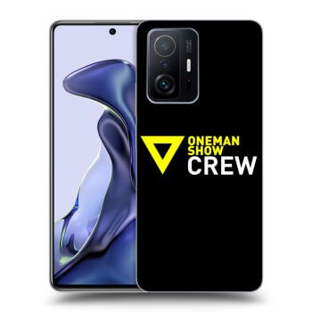 Picasee silikónový čierny obal pre Xiaomi 11T - ONEMANSHOW CREW