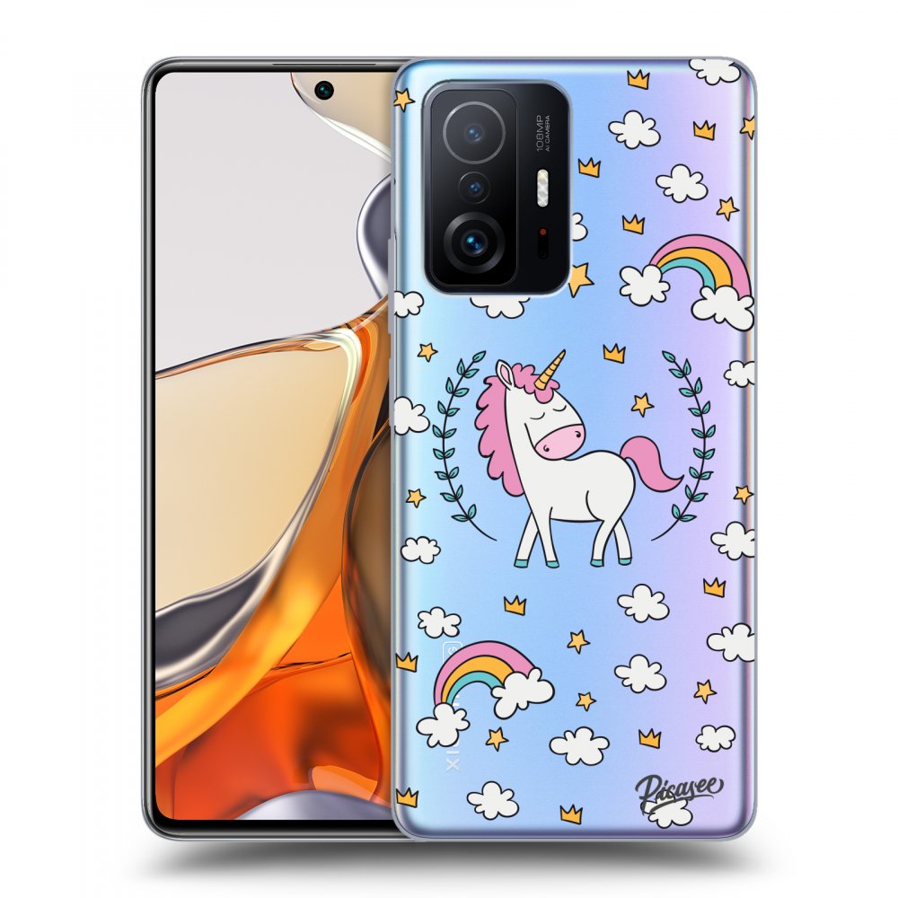 Picasee silikónový prehľadný obal pre Xiaomi 11T Pro - Unicorn star heaven