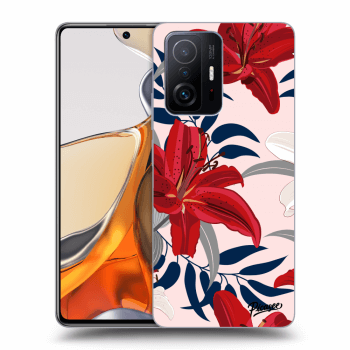 Obal pre Xiaomi 11T Pro - Red Lily