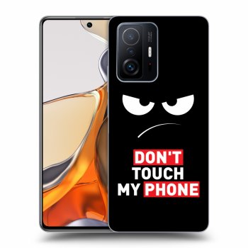 Obal pre Xiaomi 11T Pro - Angry Eyes - Transparent