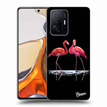 Picasee ULTIMATE CASE pro Xiaomi 11T Pro - Flamingos couple