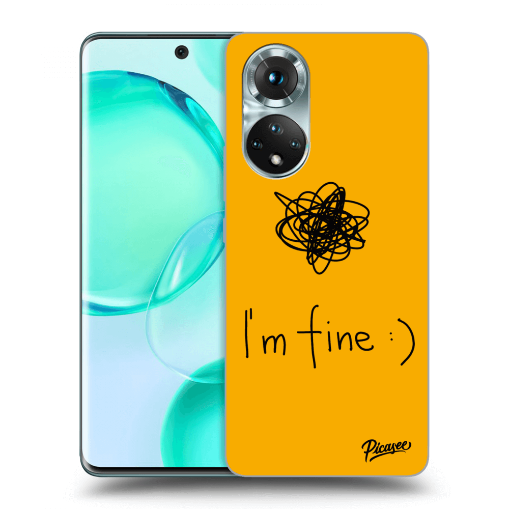 Picasee ULTIMATE CASE pro Honor 50 5G - I am fine