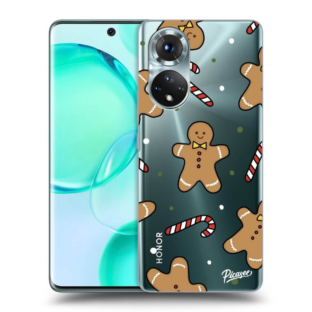 Picasee silikónový prehľadný obal pre Honor 50 5G - Gingerbread