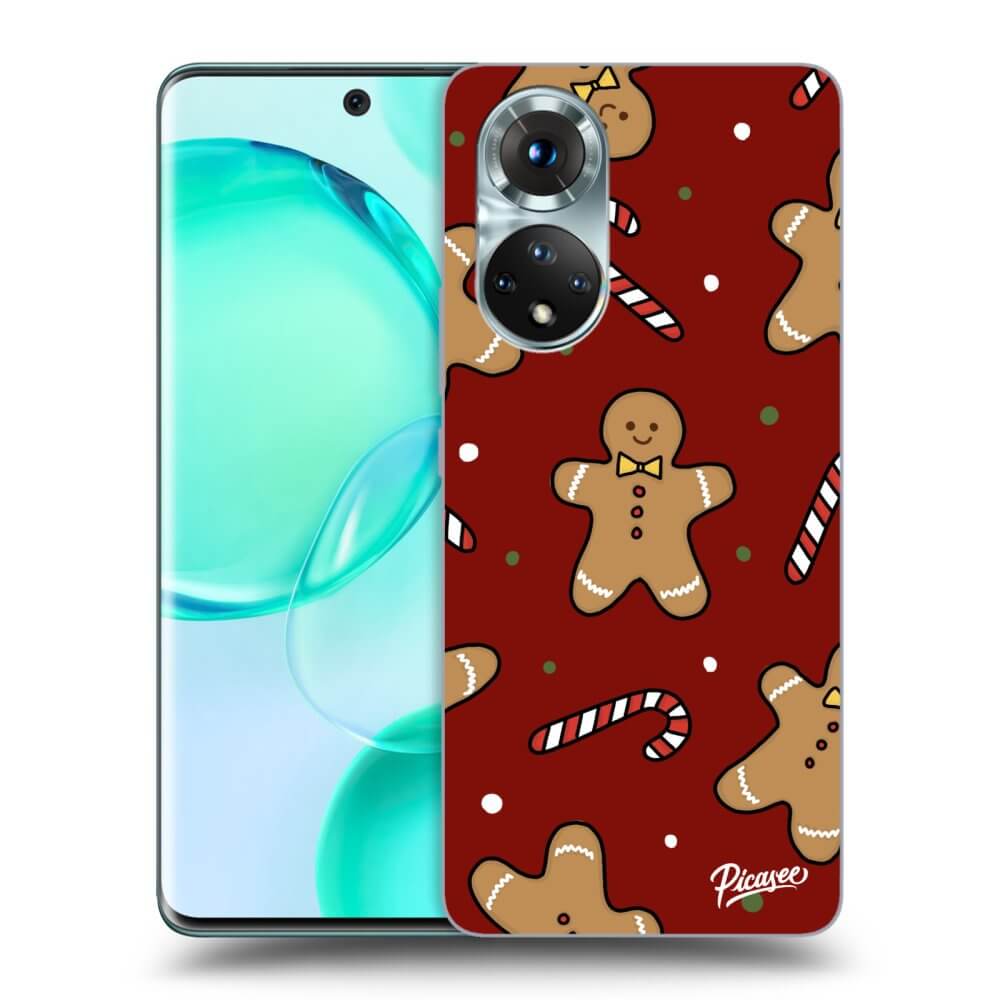 Picasee silikónový prehľadný obal pre Honor 50 5G - Gingerbread 2