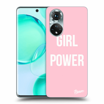 Picasee silikónový prehľadný obal pre Honor 50 5G - Girl power