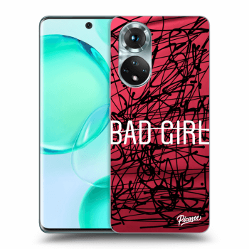 Picasee silikónový čierny obal pre Honor 50 5G - Bad girl